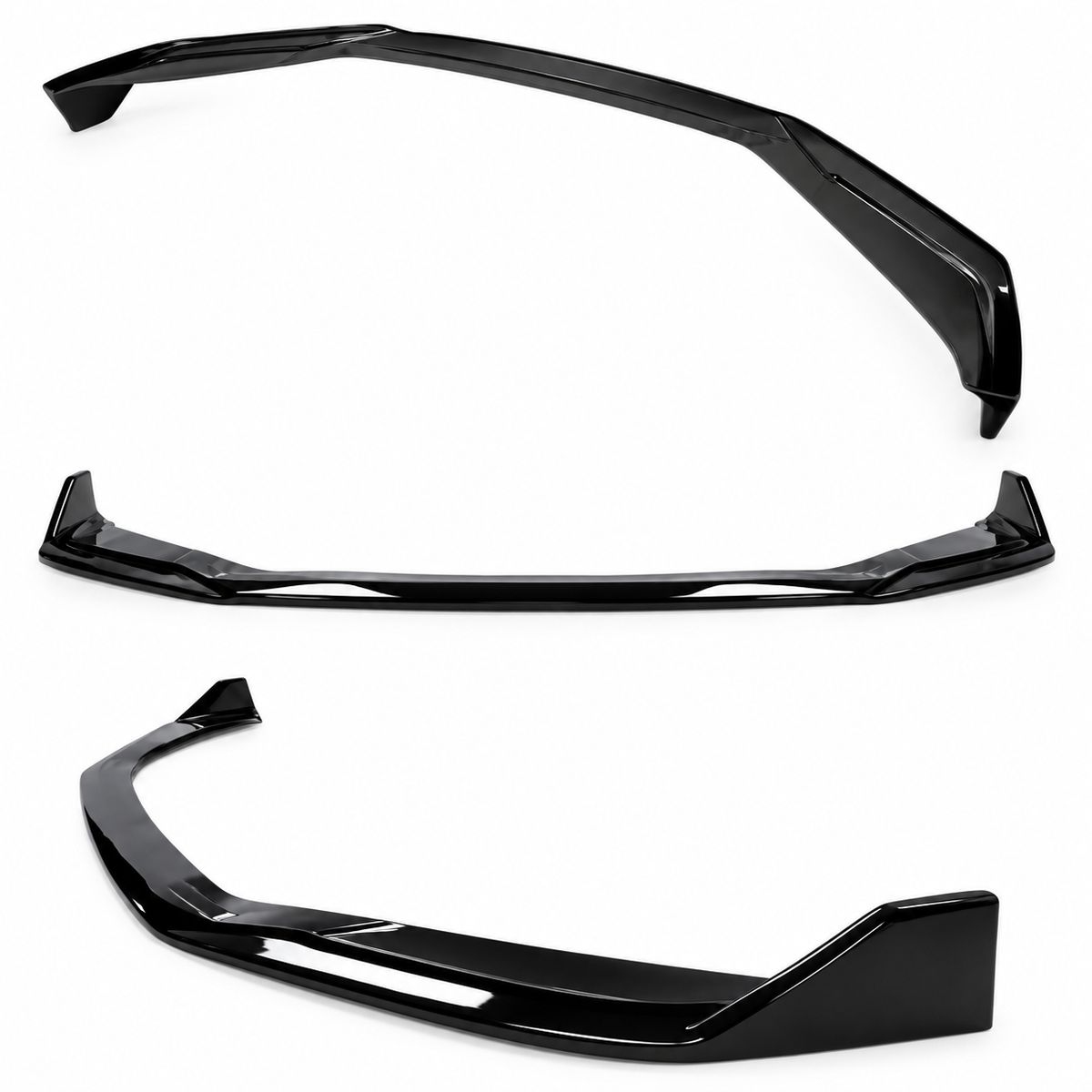 Gloss Black CTM Front Splitter Lip for Lexus IS300 IS350