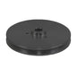 Chevy Small Block Remote Reservoir Steering Pulley - Press Fit - LWP - Black