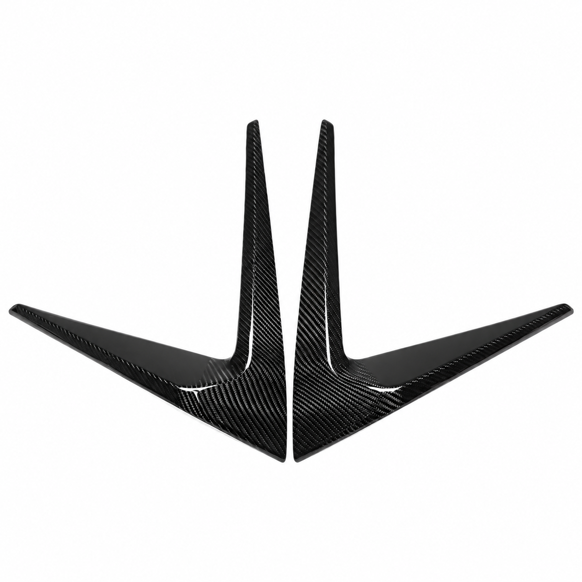 Carbon Fiber Fog Light Lower Bumper Side Trim for Lexus IS300 IS350 IS500
