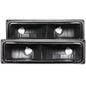 Anzo 1988-1998 Chevrolet C1500 Euro Parking Lights Black