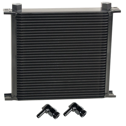 34 Row Series 10000 Stack Plate Fluid Cooler 90 Degree Swivel -10AN