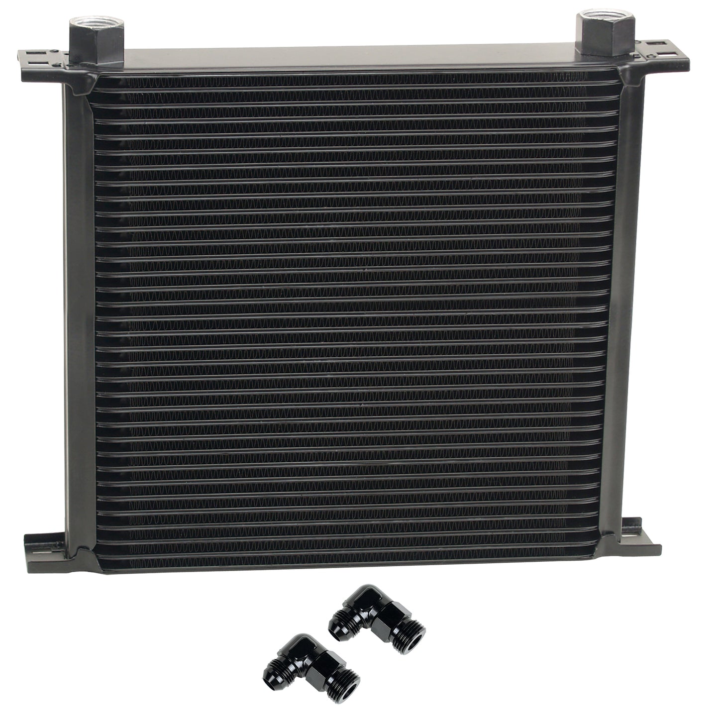 34 Row Series 10000 Stack Plate Fluid Cooler 90 Degree Swivel -8AN