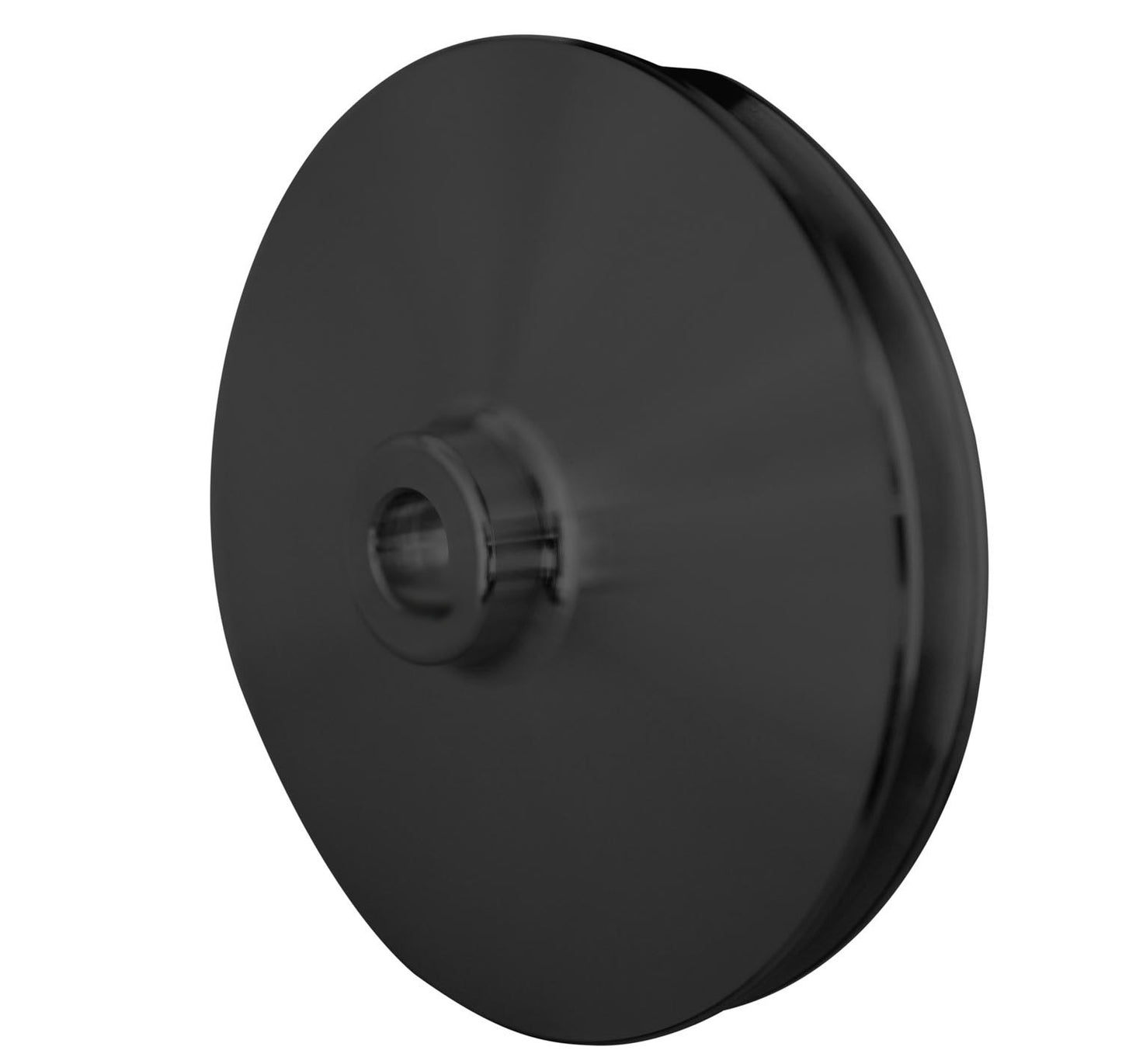 POWER STEERING PULLEY - Press Fit - Black