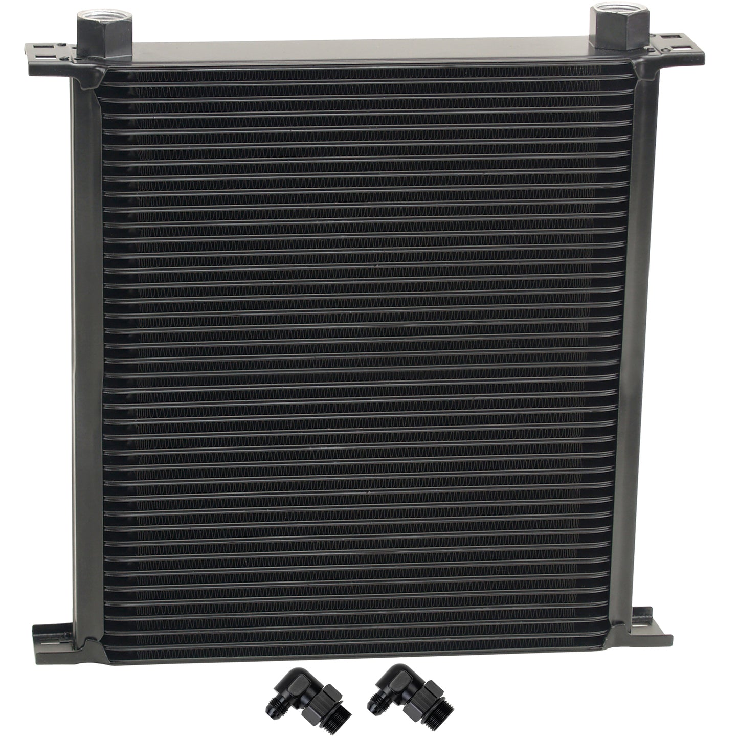40 Row Series 10000 Stack Plate Fluid Cooler  90 Degree Swivel -6AN
