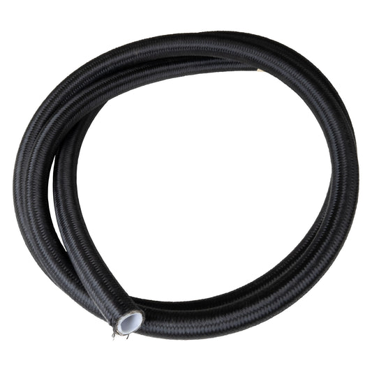 Black AN -8 Pro PTFE Hose 6 Foot Length