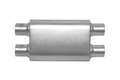 CFT Superflow Dual/Dual Oval Muffler; Stainless