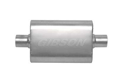 CFT Superflow Center/Offset Oval Muffler; Stainless
