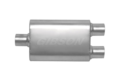 CFT Superflow Center/Dual Oval Muffler; Stainless