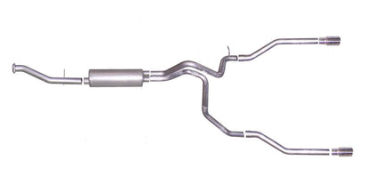 Dual Split Exhaust System