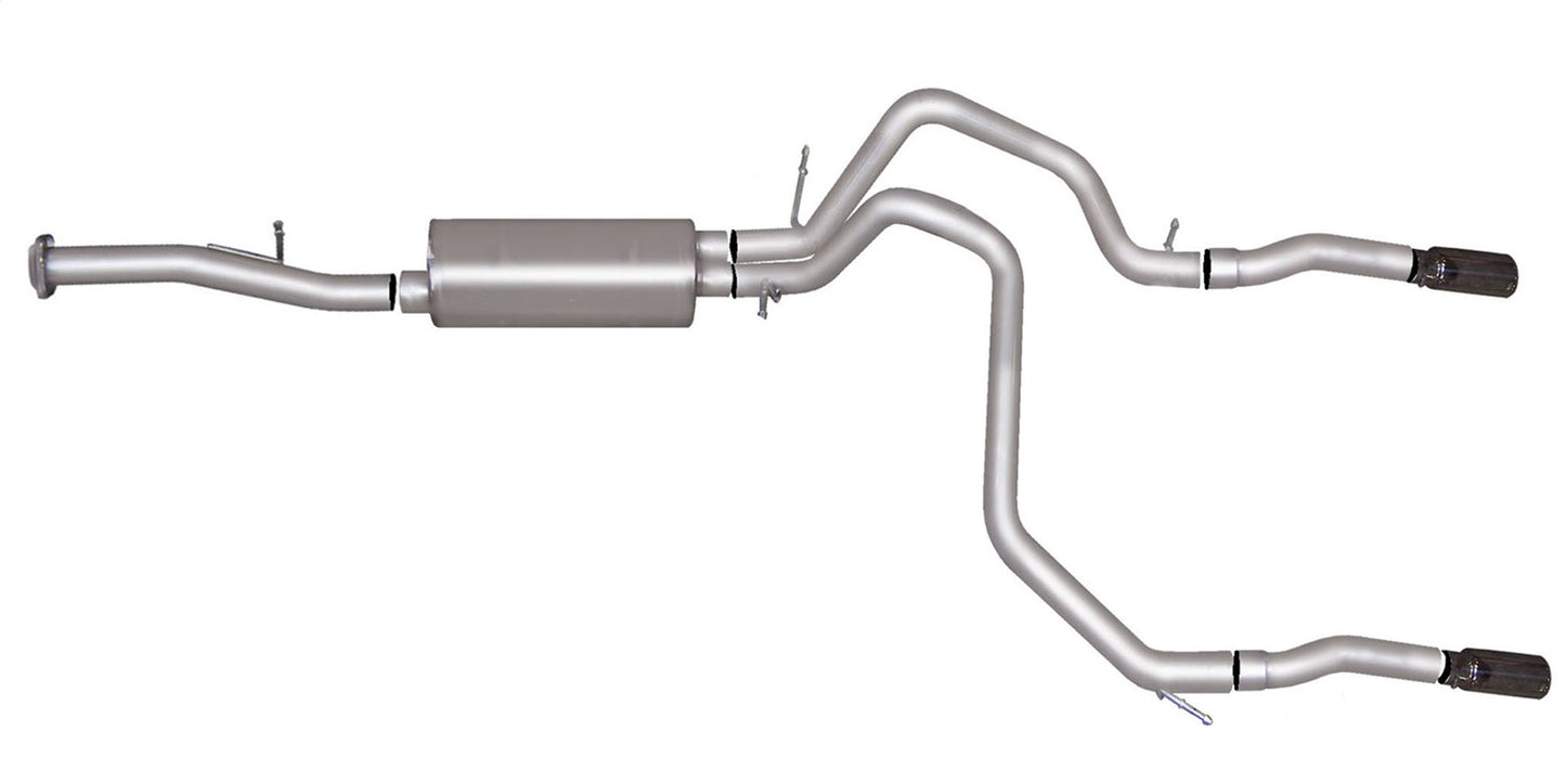 Dual Split Exhaust System