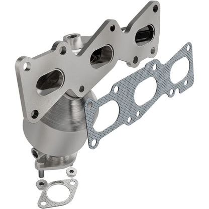 MagnaFlow 2007-2009 Hyundai Santa Fe 3.3L California Grade CARB Compliant Direct-Fit Manifold Catalytic Converter 5582201