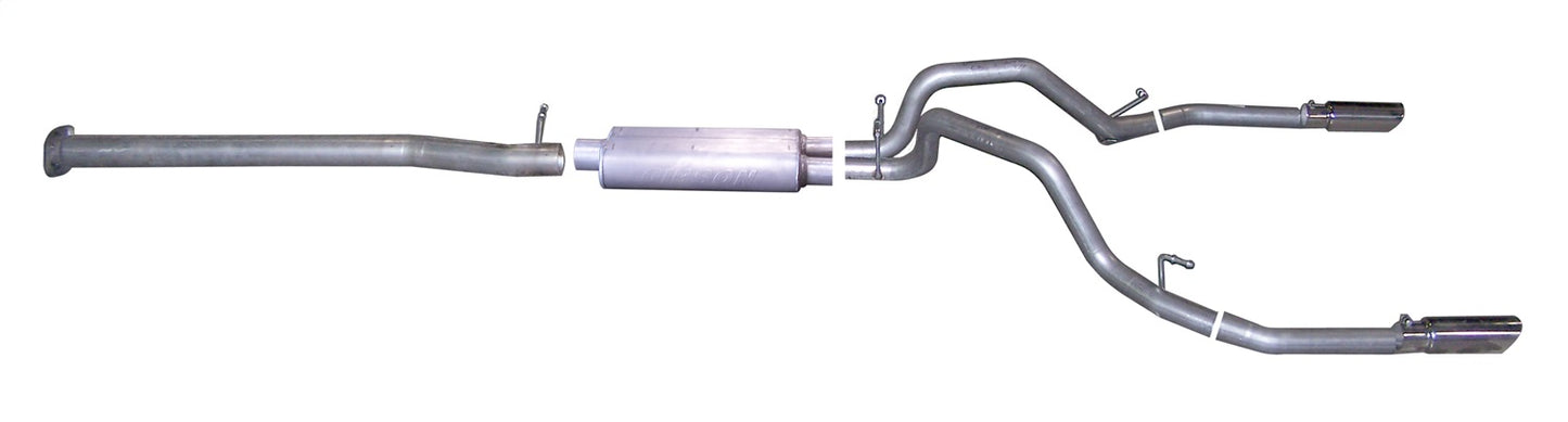 Dual Split Exhaust System