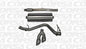 Corsa Performance 3.0" Cat-Back 14 GMC Sierra/Chevy Silv 1500 Crew Cab/Short Bed 5.3L V8