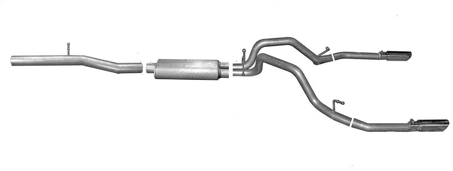 Dual Split Exhaust System