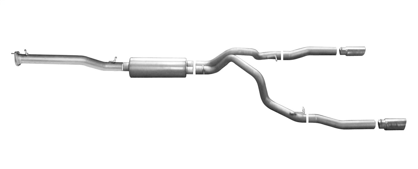 Dual Split Exhaust System