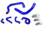 HPS Performance HPS Blue Reinforced Silicone Radiator and Heater Hose Kit Coolant Ford 86-93 Mustang GT / Cobra