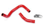 HPS Performance HPS Red Reinforced Silicone Radiator Hose Kit Coolant Toyota 85-87 Corolla AE86