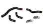 HPS Performance HPS Black Reinforced Silicone Radiator Hose Kit Coolant Honda 05-09 CRF450X