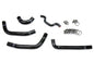 HPS Performance HPS Black Reinforced Silicone Radiator Hose Kit Coolant Kawasaki 09-10 KX250F