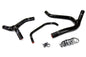 HPS Performance HPS Black Reinforced Silicone Radiator Hose Kit Coolant Kawasaki 06-08 KX450F