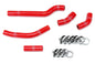 HPS Performance HPS Red Reinforced Silicone Radiator Hose Kit Coolant Yamaha 07-09 WR250F