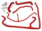 HPS Performance HPS Reinforced Red Silicone Radiator + Heater Hose Kit Coolant Chevy 06-08 Corvette 7.0L LS7 V8 Z06 Non-Supercharged