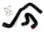 HPS Performance Products HPS Black Reinforced Silicone Radiator Hose Kit Coolant Ford 13-17 Focus ST Turbo 2.0L