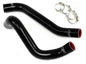 HPS Performance Products HPS Reinforced Black Silicone Radiator Hose Kit Coolant Chevy 10-15 Camaro 3.6L V6