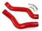 HPS Performance HPS Reinforced Red Silicone Radiator Hose Kit Coolant Dodge 07-10 Viper SRT-10 8.4L V10