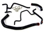 HPS Black Reinforced Silicone Radiator Hose Kit Chrysler 05-10 300C R/T 5.7L V8