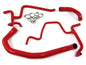 HPS Red Reinforced Silicone Radiator Hose Kit Dodge 06-10 Charger R/T 5.7L V8