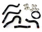 HPS Performance HPS Black Reinforced Silicone Radiator Hose Kit Honda 03-04 CR125R 2 Stroke