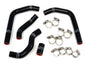 HPS Performance HPS Black Reinforced Silicone Radiator Hose Kit Honda 05-08 CR125R 2 Stroke