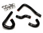 HPS Performance HPS Black Reinforced Silicone Heater Hose Kit Mazda 93-95 RX7 FD3S