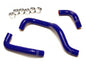 HPS Performance HPS Blue Reinforced Silicone Heater Hose Kit Nissan 95-98 240SX S14 KA24DE