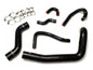 HPS Performance HPS Black Reinforced Silicone Radiator and Heater Hose Kit Coolant Mazda 93-95 RX7 FD3S