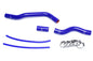 HPS Performance HPS Blue Reinforced Silicone Radiator Hose Kit Coolant Honda 01-05 Civic 1.7L Manual Trans.