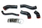 HPS Performance HPS Black Reinforced Silicone Intercooler Hose Kit Hyundai 13-17 Veloster 1.6L Turbo