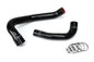 HPS Performance HPS Black Reinforced Silicone Radiator Hose Kit Coolant Jeep 00-06 Wrangler TJ 4.0L