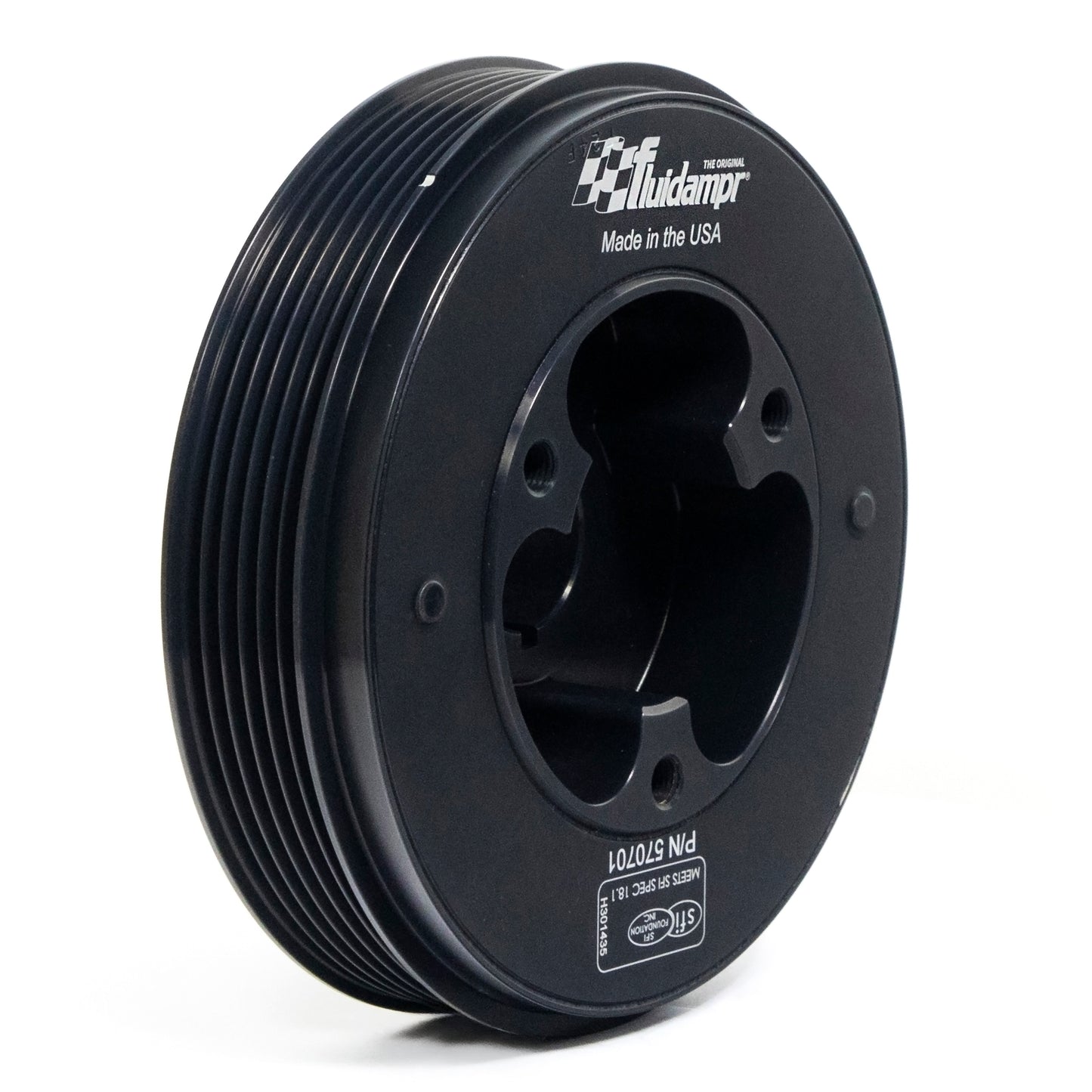 Fluidampr - 570701 - Harmonic Balancer - Fluidampr - Mitsubishi - 2010-2015 2.0L 4B11T Evo X - Each