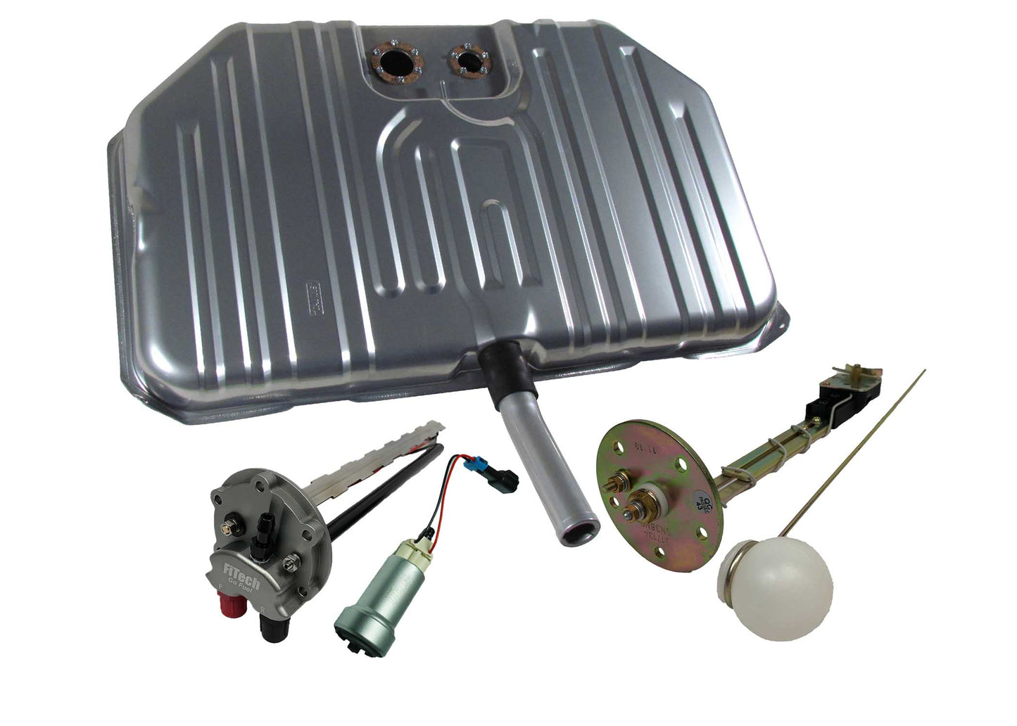 FiTech - Go Fuel 440 LPH EFI Fuel Tank Kit 1970 Chevy Chevelle Notched