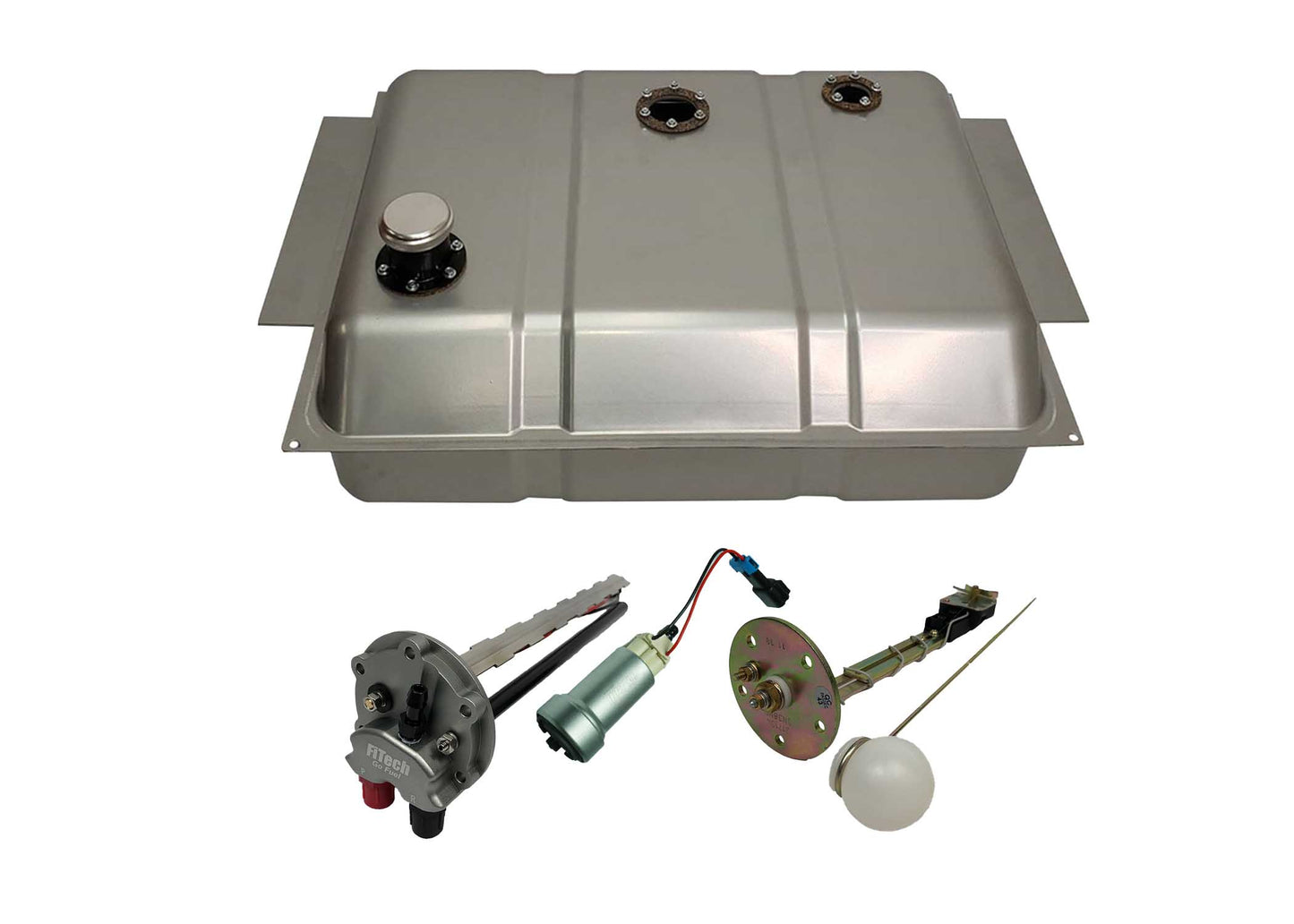 FiTech - Go Fuel 440 LPH EFI Fuel Tank Kit 1967-1972 Chevy Truck Bed Fill