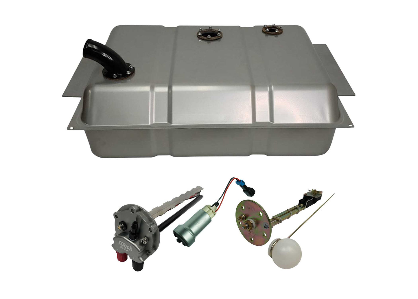 FiTech - Go Fuel 440 LPH EFI Fuel Tank Kit 1967-1972 Chevy Truck Side Fill