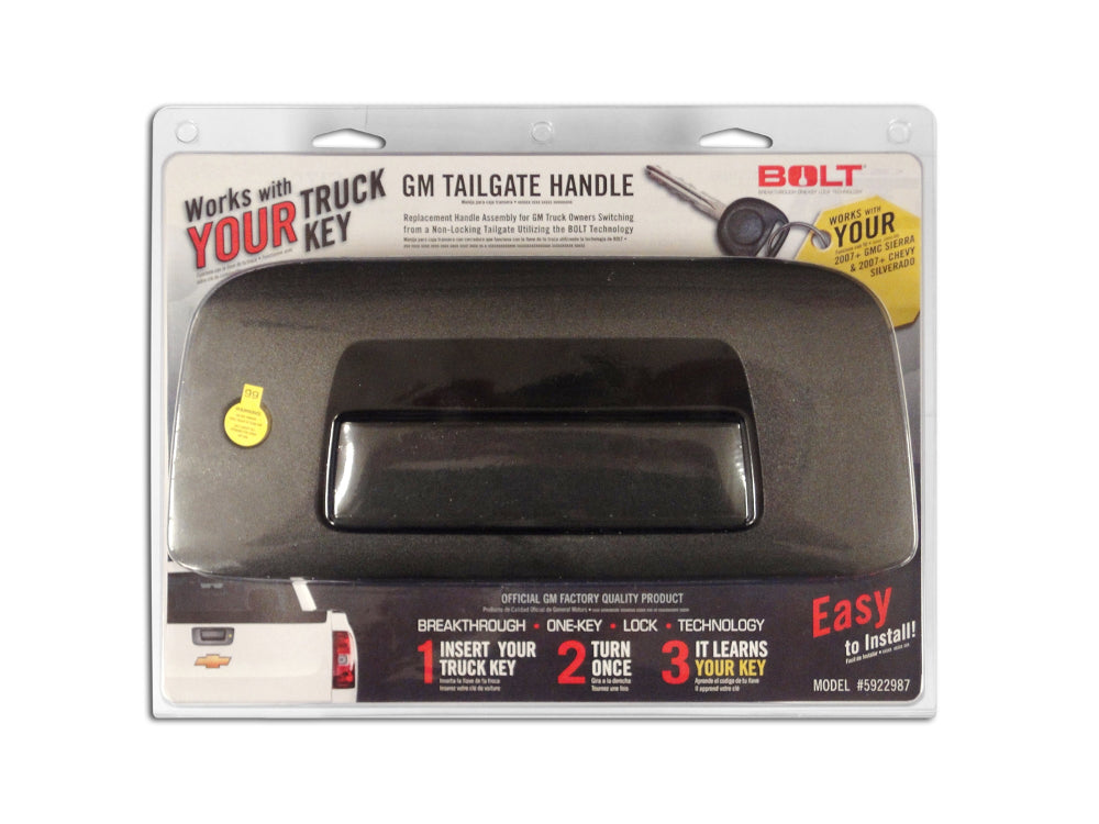 BOLT GM Tailgate Handle-Includes Cylinder (Late Model)