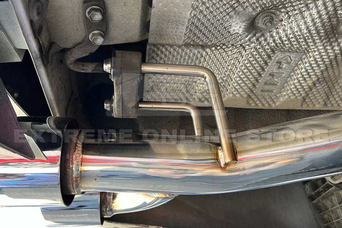 2018-2024 Toyota Camry Muffler Delete Axle Back Quad Tips Exhaust