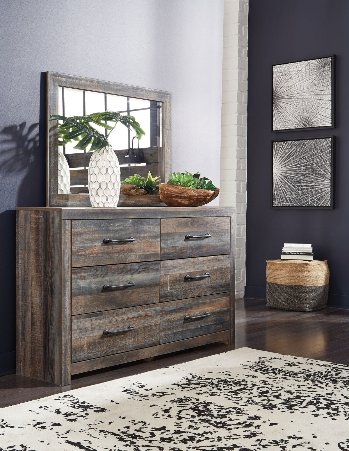 Drystan - Bookcase Bed Set