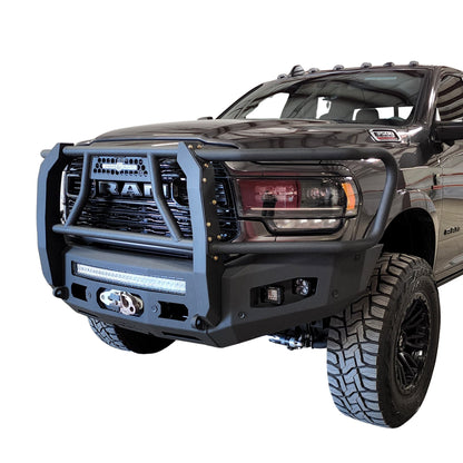 CHASSIS UNLIMITED ATTITUDE FRONT WINCH BUMPER W/ GUARD - CUB980321BG
