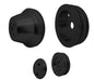 Small Block Chevy Pulley Kit - V-Belt - SWP - 2V - Black