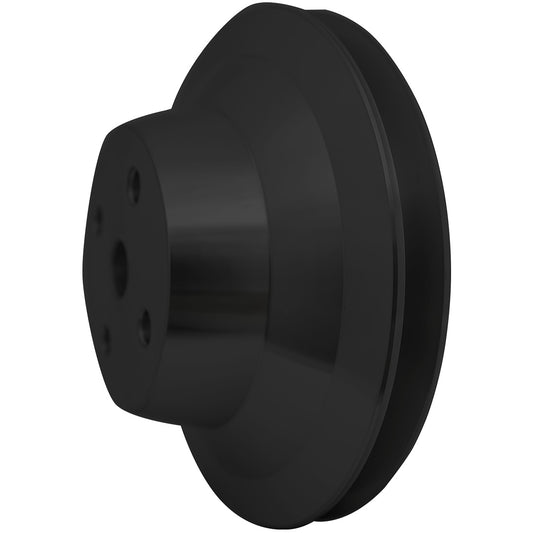 Small Block Chevy Water Pump Pulley - LWP - 1V - Black