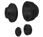 Small Block Chevy Pulle Kit - V-Belt - LWP - 2V - Black